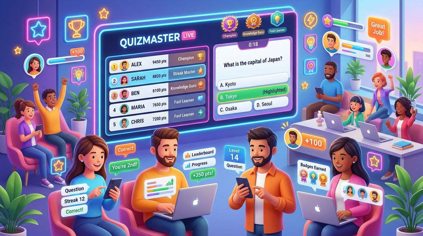 Trivia en vivo con ranking